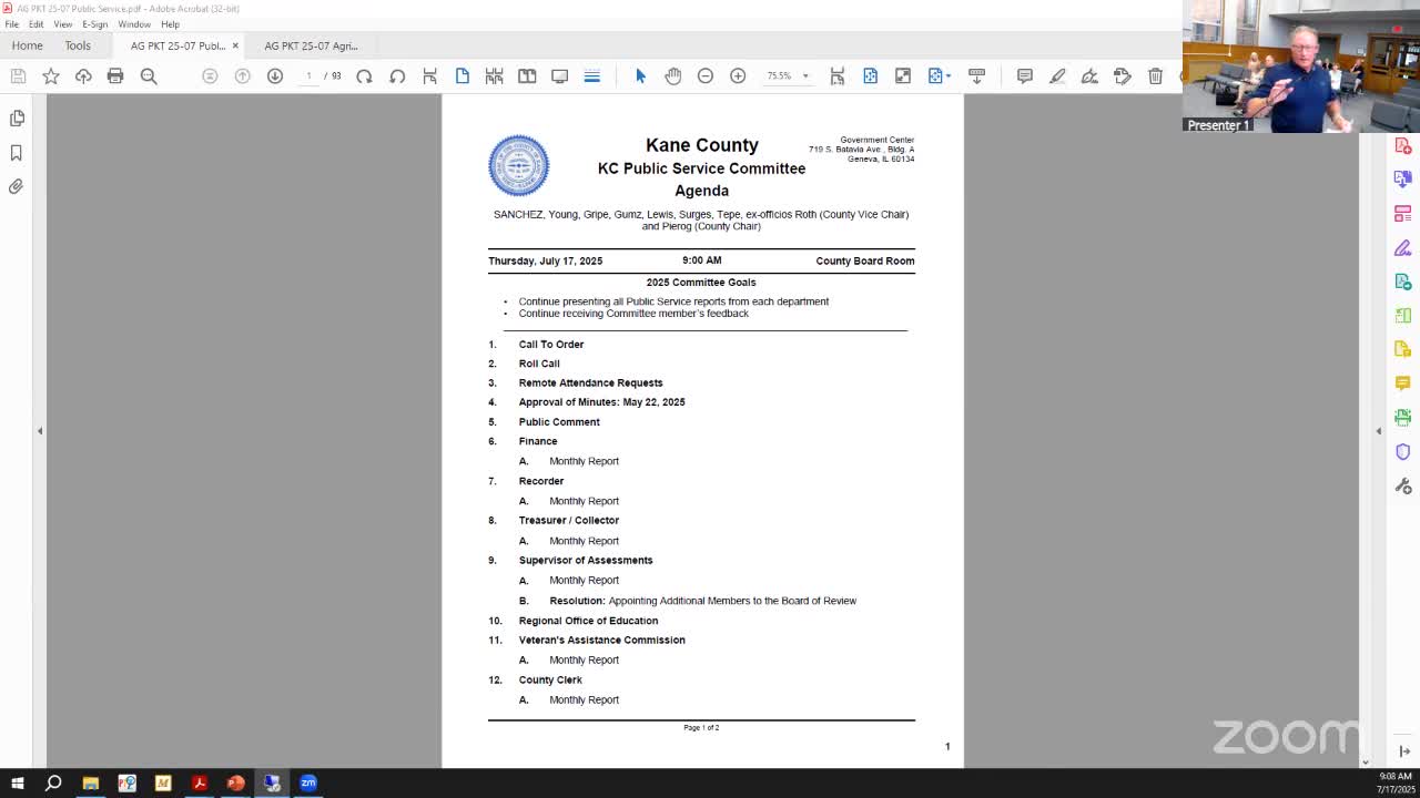 Kane County clerk reports record passport activity, grant receipts; committee members question use and timing of CTCL funds