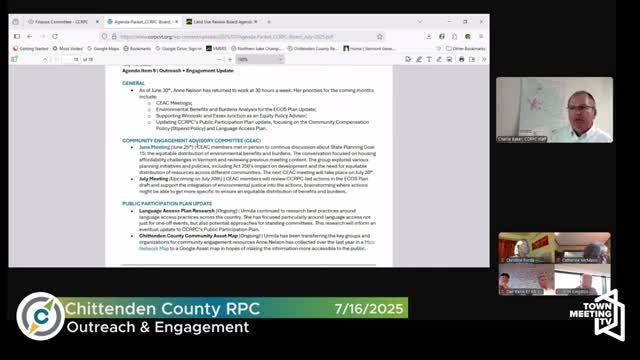 Federal Transportation Requirements Spark New Public Participation Plan Discussion