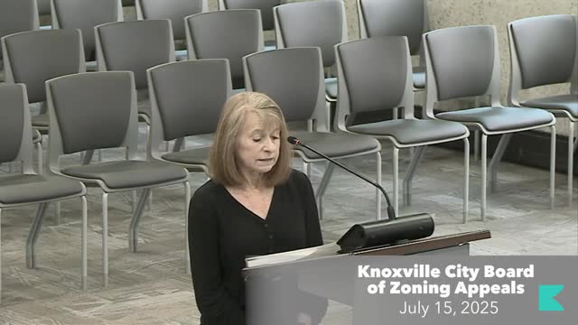 Knoxville Residents Oppose Variances for Midway Business Park Signage