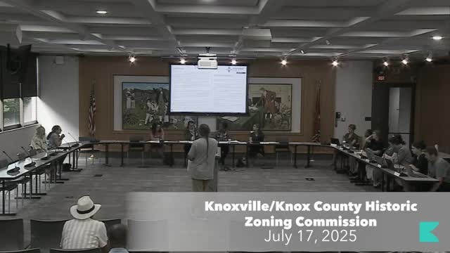 Commissioner Eason Advocates Neighborhood Discussion Before Siding Changes