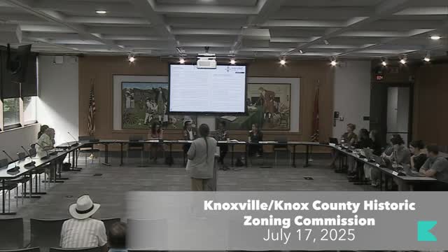 Commission Debates Artificial Siding Guidelines in Mechanicsville Neighborhood