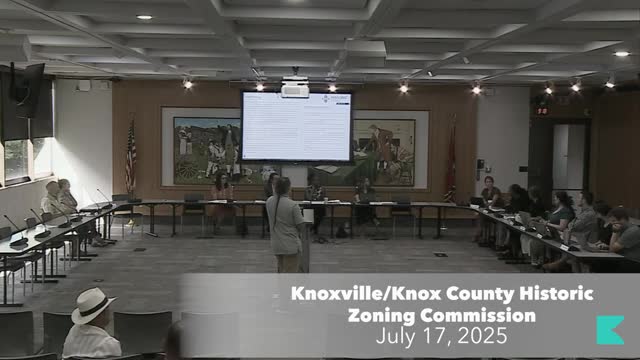 Commission Discusses Historic Overlay Guidelines and Neighborhood Housing Concerns
