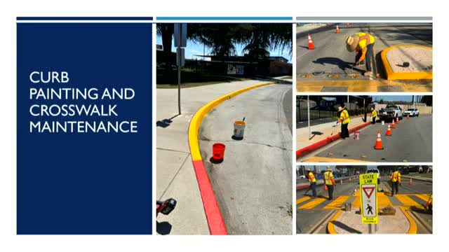 City Prepares for School Year with Crosswalk Repainting and Street Sweeping Updates