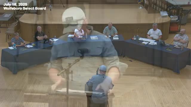 Isaac McKenzie discusses algae blooms and boat licensing concerns at Lake Winnipesaukee