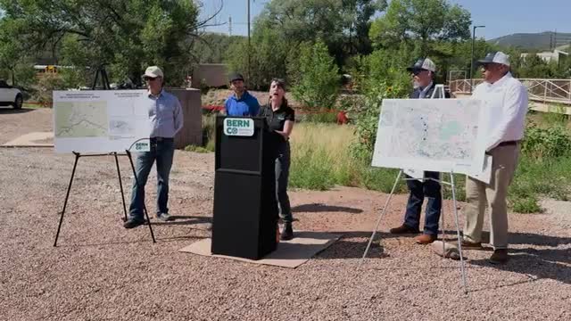 County Officials Assess Flood Damage and Highlight Public Works Response in Bernalillo