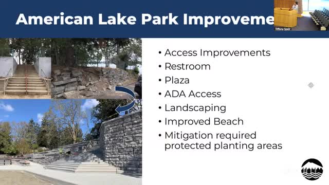 Lakewood Unveils New Projects at Harry Todd Park and Camp Murray
