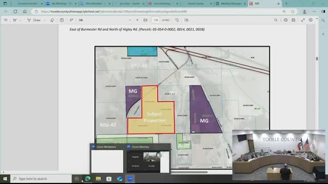 Public Hearing Reviews Infrastructure Plans for New Industrial Development in Tooele County