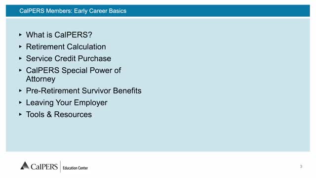CalPERS Presentation Educates Members on Pension Calculations and Retirement Planning