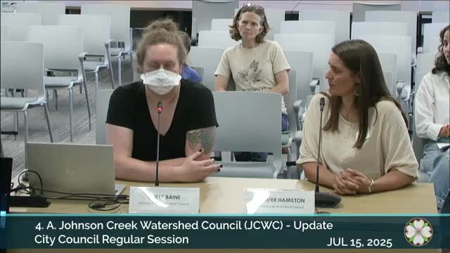 Watershed Council Plans Community Engagement for Johnson Creek Project Celebrations