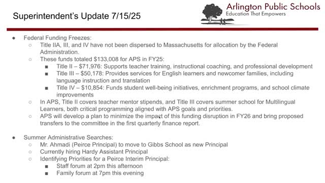 Principal Amati moves to Gibbs as Pierce searches for interim leader