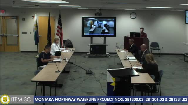 Committee approves plan to replace 12,000 feet of waterline in Monterra Northway area