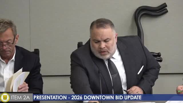 Downtown BID presents balanced FY26 budget and names incoming president