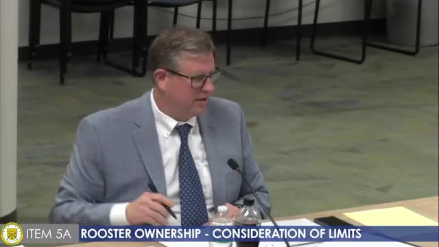 Topeka committee weighs options for rooster restrictions after neighborhood noise complaints