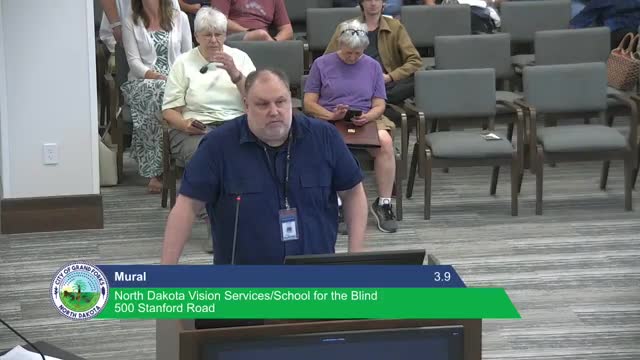 Grand Forks Planning Commission Debates Mural Approval for North Dakota Vision Services