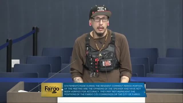 Residents urge stronger outreach, housing follow‑through and cybercrime response at Fargo commission meeting