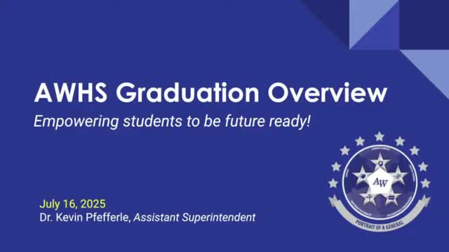 High School Principal Discusses 2023 Graduation Requirements and Student Support Strategies