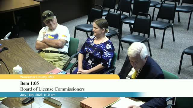 New Restaurant Hang 10 in Snow Hill Approved for Class B Beer and Wine License