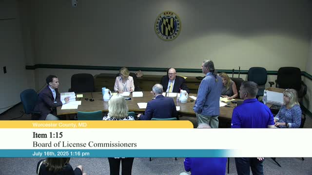 Matthew Odychowski Discusses OC Bike Fest Plans at Testimony