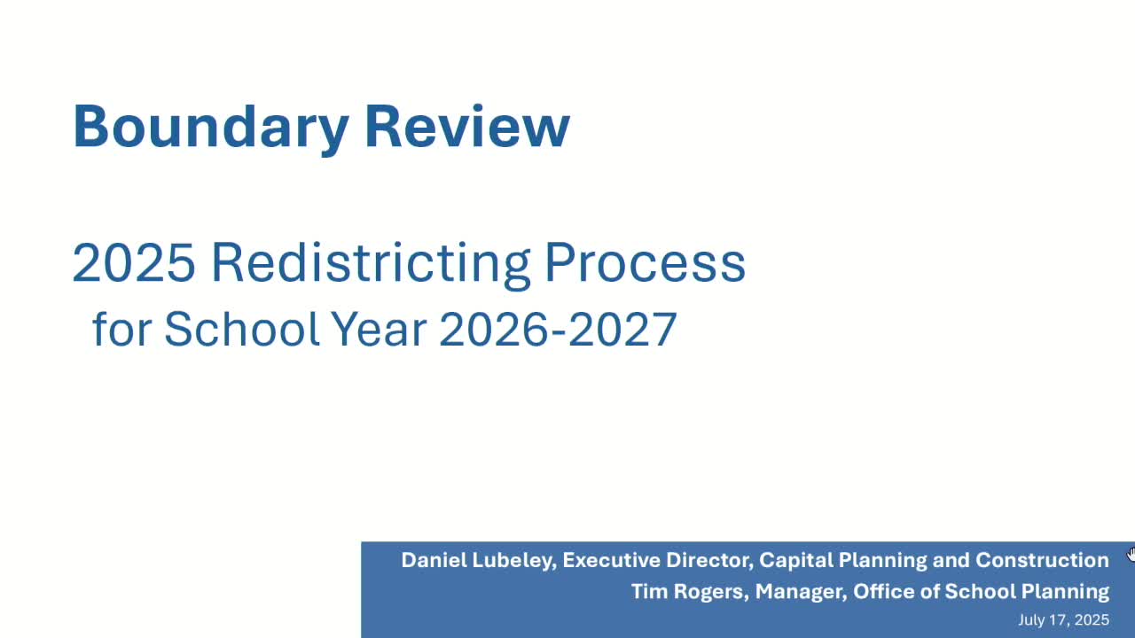 Howard County Schools Introduce Enrollment Scenarios to Balance Utilization Rates