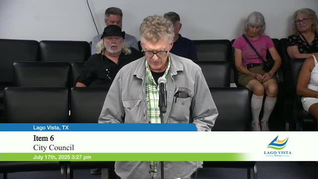 Lago Vista City Council Approves $500K Sunset Park Driveway Construction for Safety