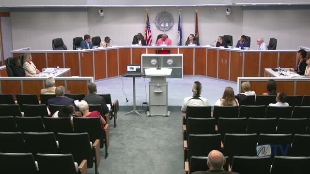 Commission Chairperson Taylor recommends zoning change for new apartment project on Ivystone