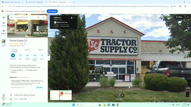 City Council Approves Site Plans for Tractor Supply and 7 Brew Coffee Projects
