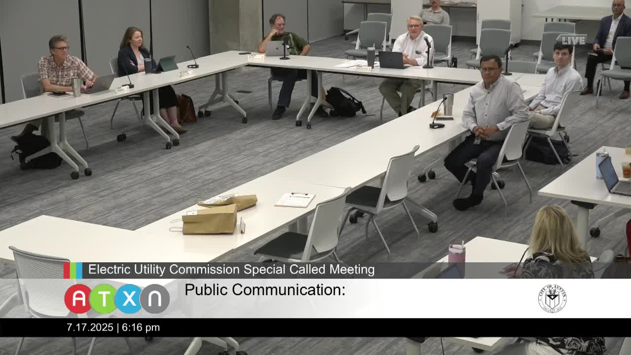 Camille Cook urges community engagement in Austin's battery energy storage plans
