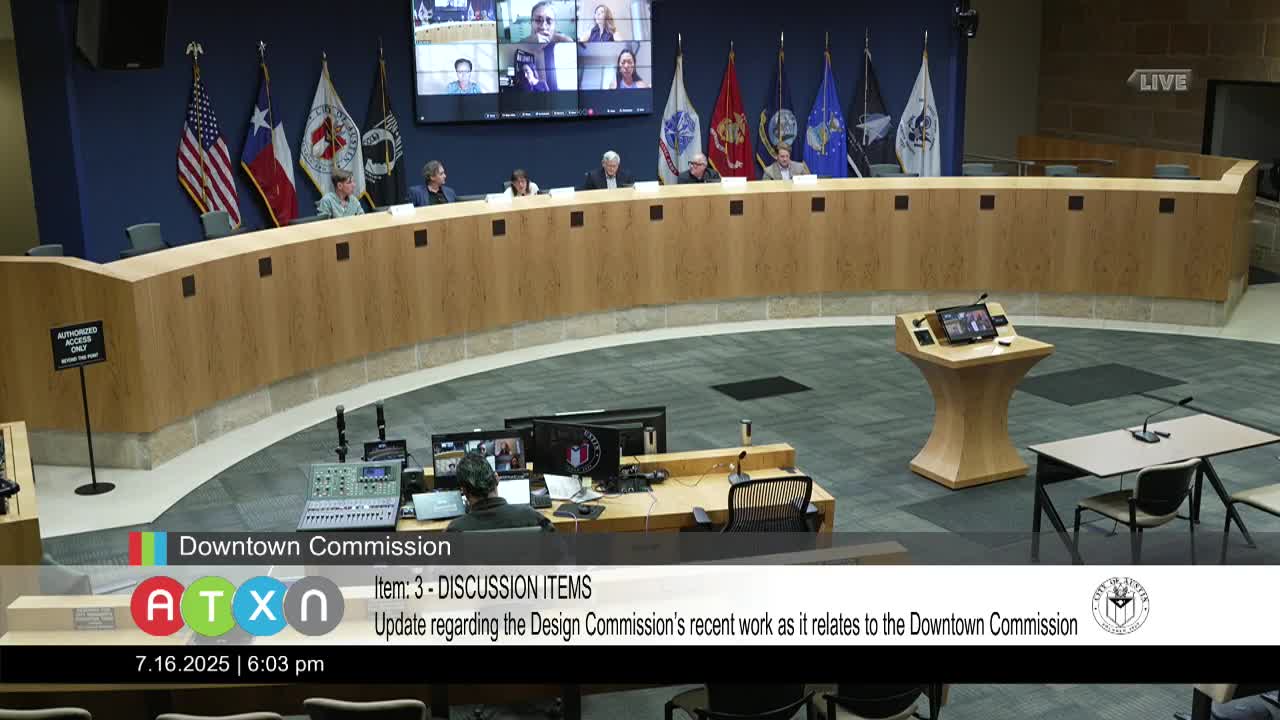 Pedestrian Advisory Council emphasizes accessibility improvements for downtown Austin