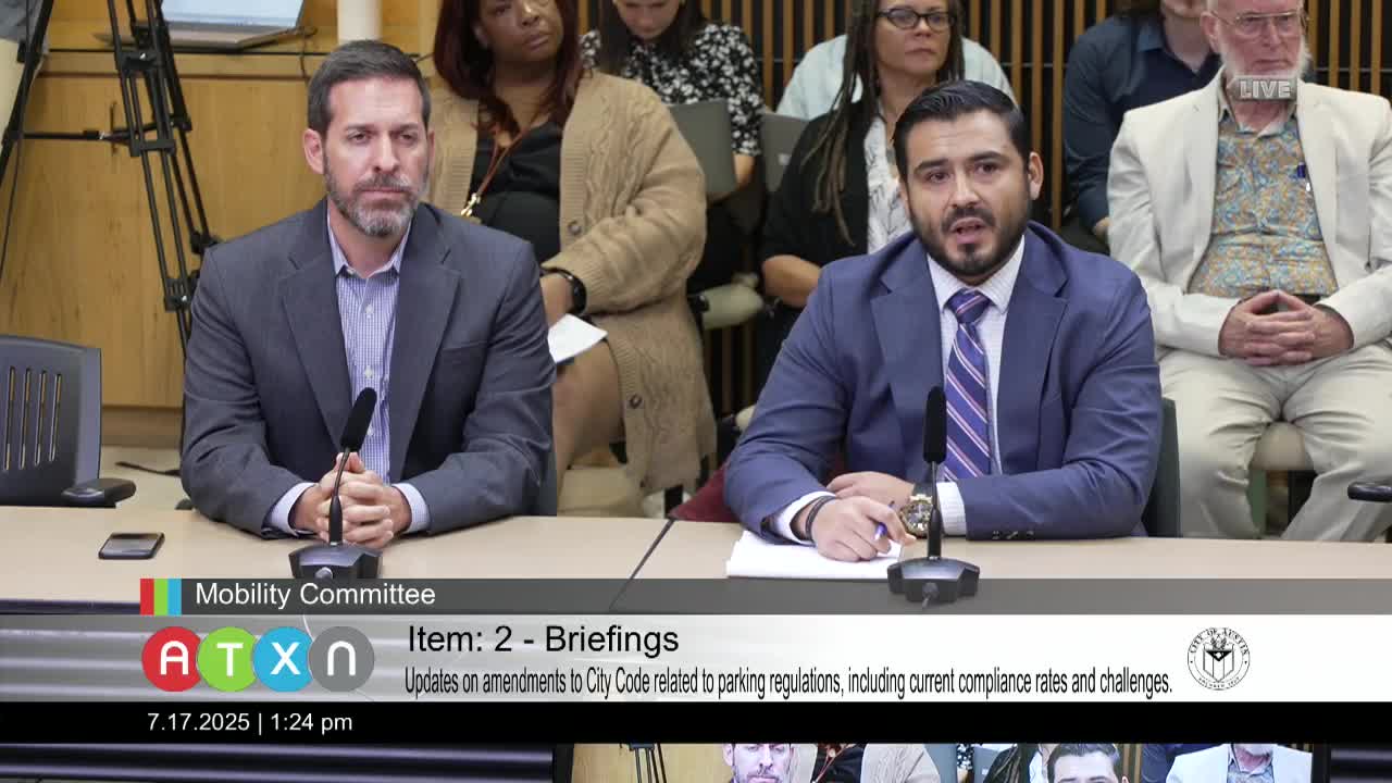 Austin Council Discusses Innovative Vehicle Registration and Parking Citation Strategies