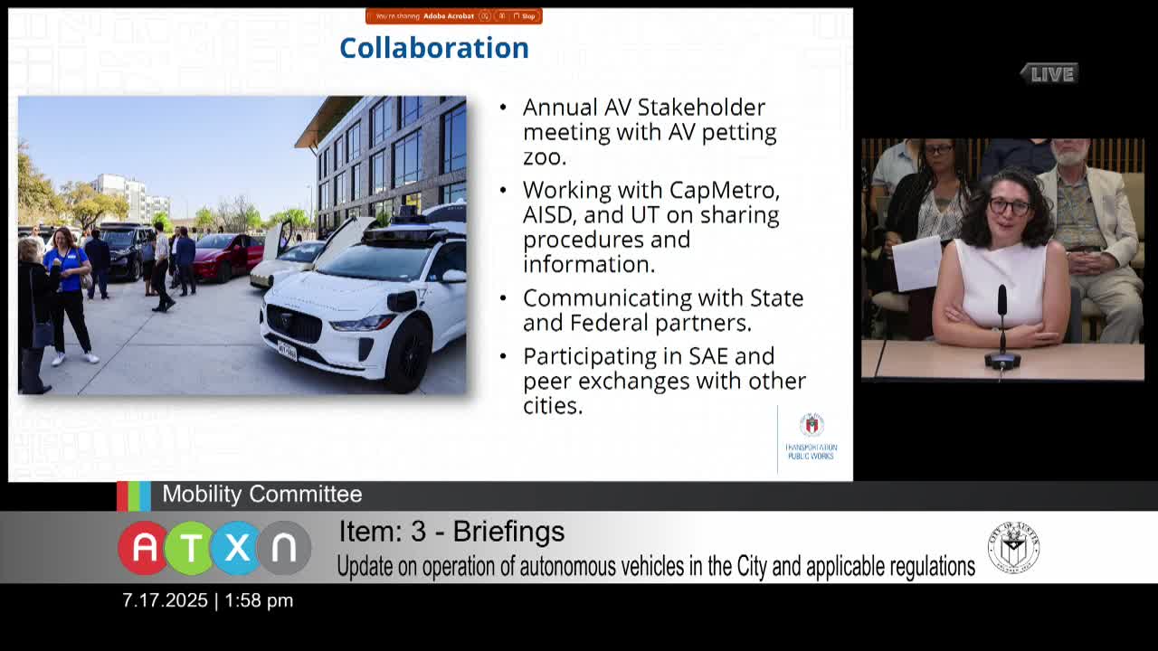 Austin Collaborates to Enhance Autonomous Vehicle Safety with UT and CapMetro