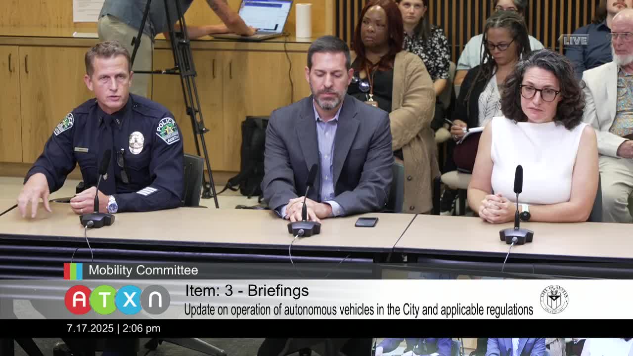Austin Officials Address Autonomous Vehicle Challenges During Major Events