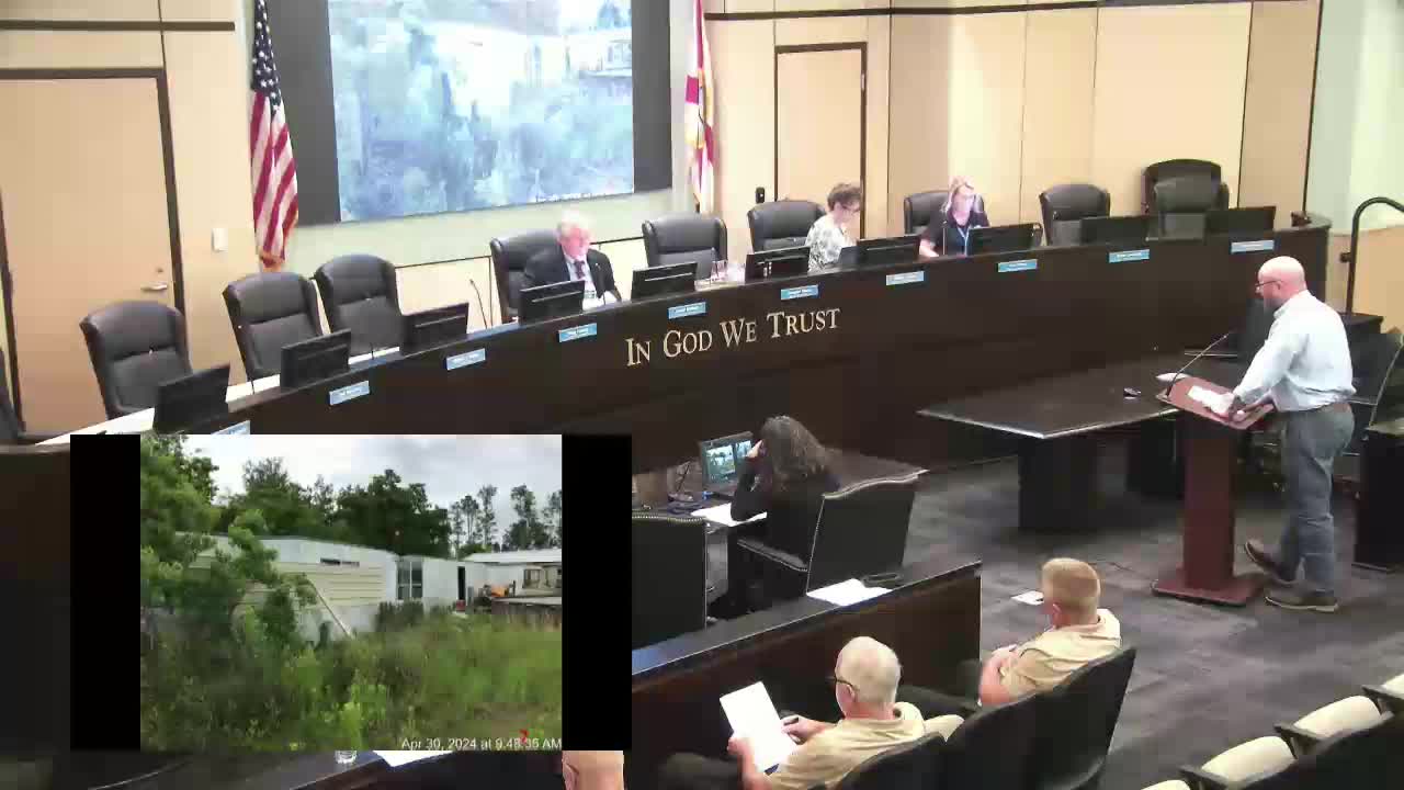 Bay County Holds Compliance Hearing for Unsafe Property Conditions