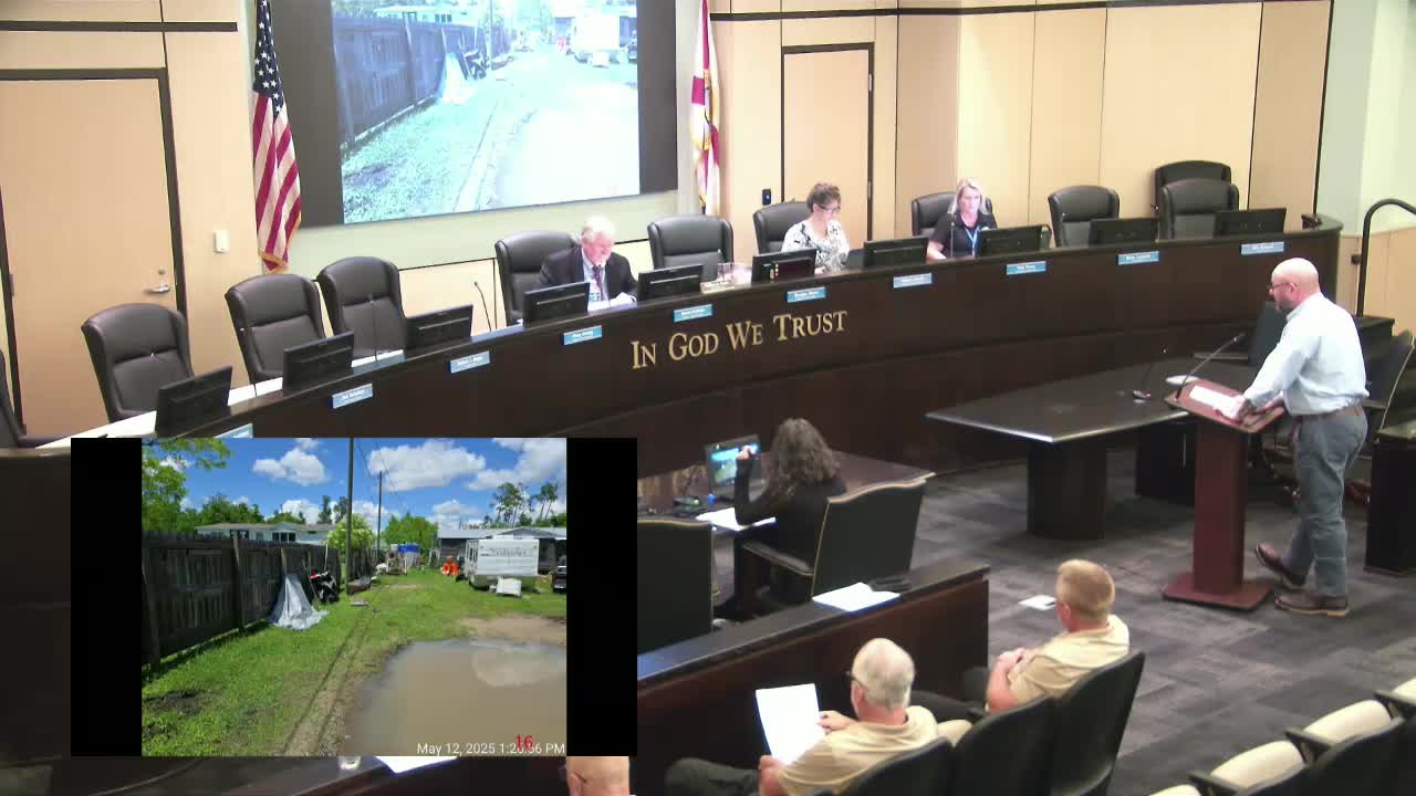 Inspection Reveals Progress in Property Cleanup at Mobile Home Site