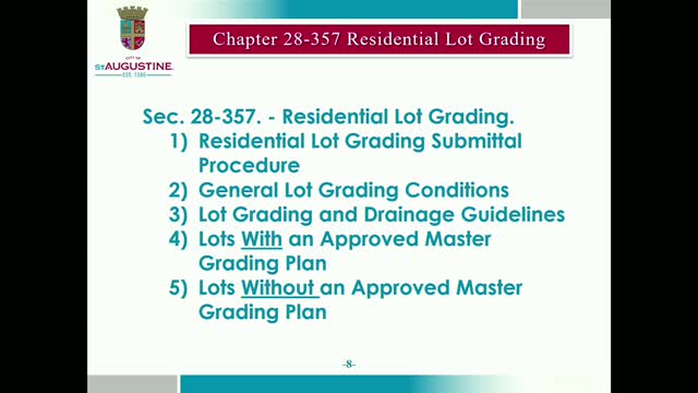 Local Council Proposes New Hierarchy and Design Standards for Stormwater Management