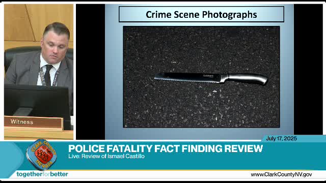 Officer Brosnahan Describes Shooting Incident Involving Armed Suspect on East Flamingo Road