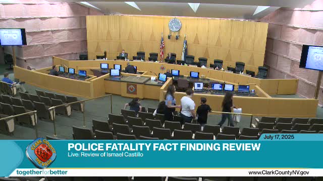 Clark County Review Examines Circumstances Surrounding Ismael Castillo's Death