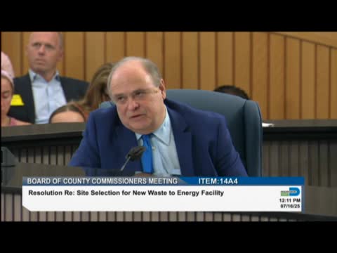 County Leaders Discuss Waste Management Solutions Near Miramar Site