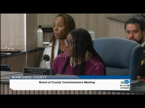 Commissioner Bermudez advocates for excluding Dorel from Waste Management Decisions