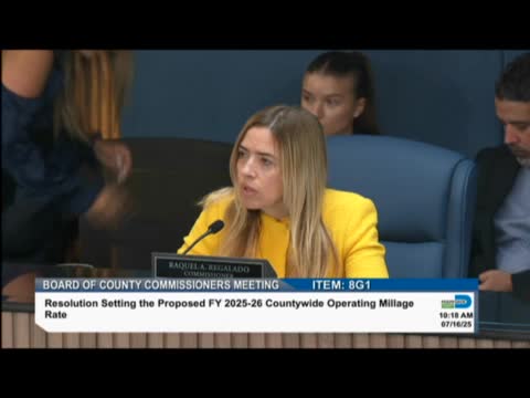 Miami-Dade Commissioners Discuss Budget Reductions Amid Fiscal Challenges
