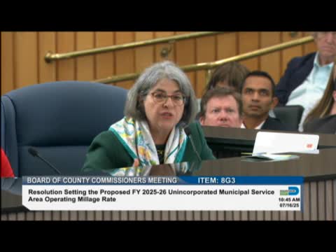 Miami Dade Commissioners Discuss Budget Concerns Prior to August Meetings