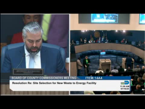 Doral Council Urges Miami Dade to Prioritize 0 Waste Solutions Over Incineration