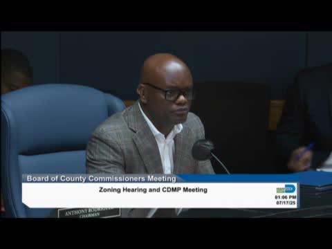 Commissioner Advocates for Infrastructure Improvements in South Dade District
