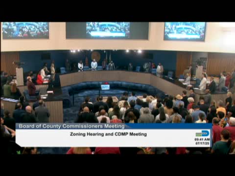 Miami Dade County Zoning Meeting Addresses Public Concerns Over Development Applications