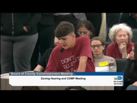 Local Resident Urges Council to Protect Wildlife Habitat from Proposed Development