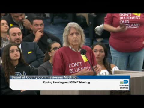 Homestead Residents Debate 2000 Home Development Amid Zoning Concerns
