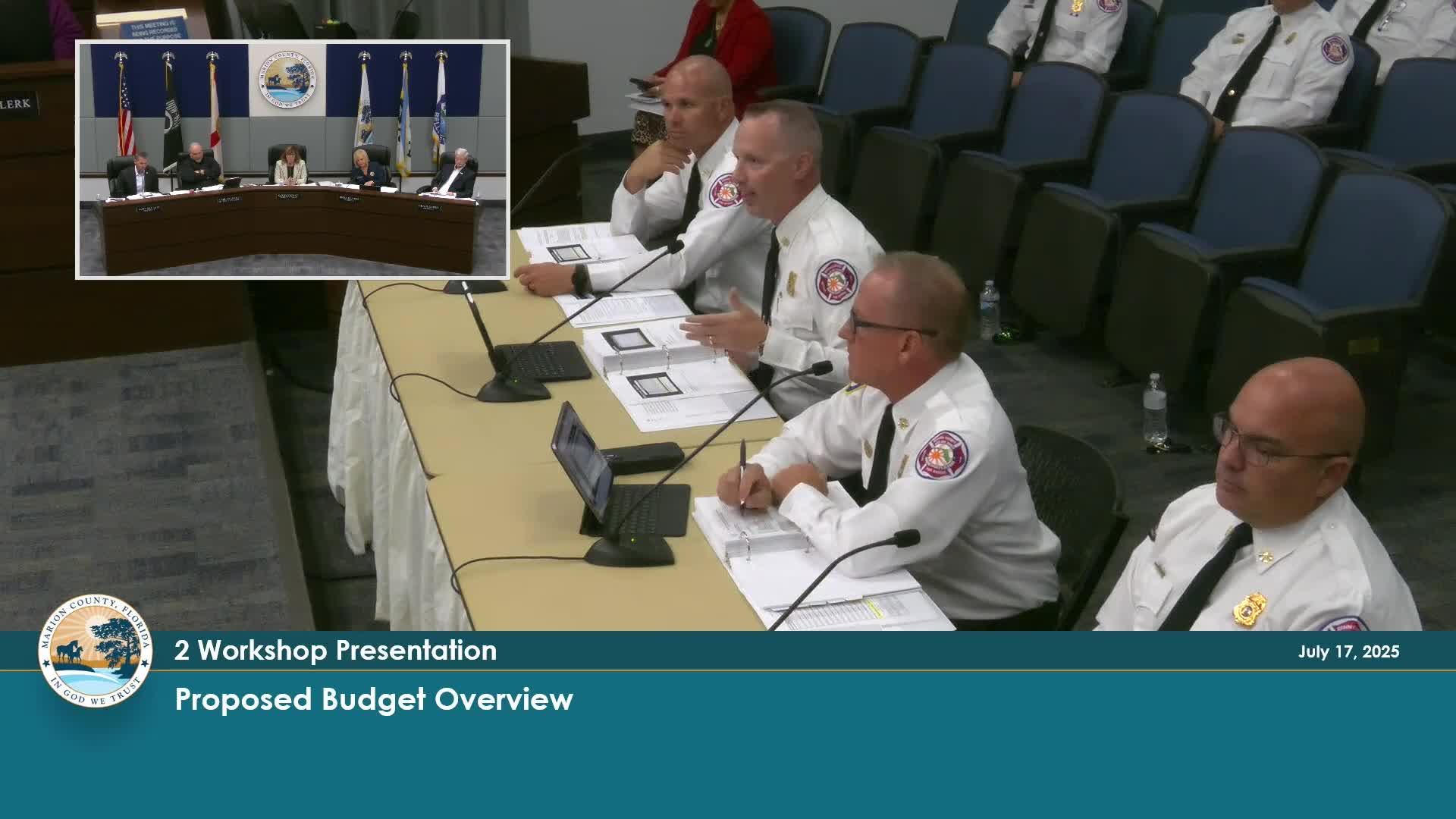 County Fire Department seeks funding for additional firefighter positions and training resources