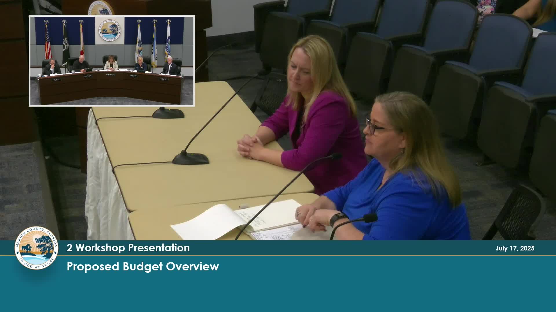 Parks Director Coulard Highlights Infrastructure and Grants at Community Meeting