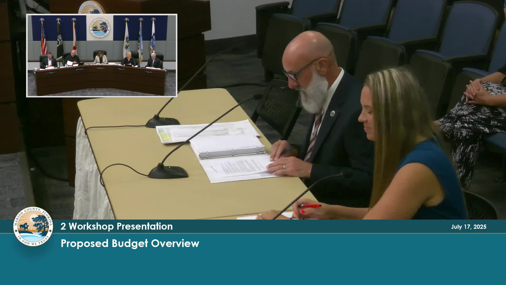 County Commissioners Gather to Discuss Community Support Initiatives