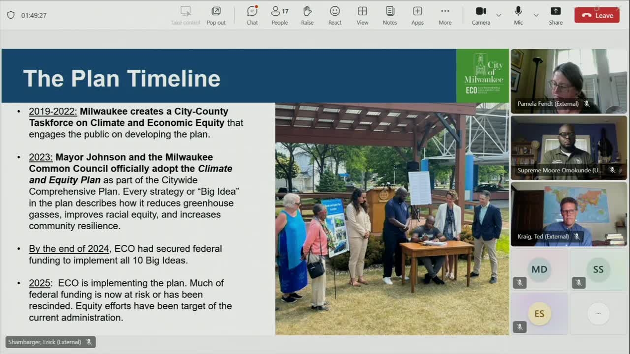 Milwaukee Expands Green Job Initiatives Despite Federal Funding Setbacks