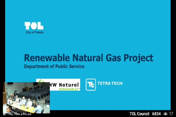 Northwest Natural Renewables proposes sustainable gas project to Toledo City Council